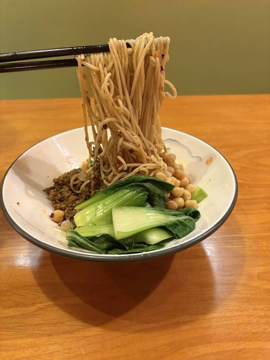 碗杂面 – Noodle with Peas and Meat Sauce